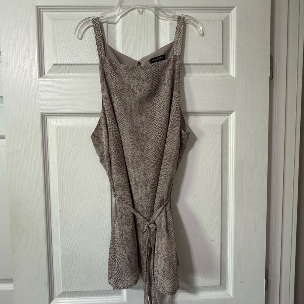 Banana Republic Snakeskin Print Tunic